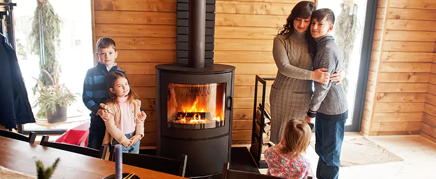 Morso Cast Iron Fireplace Insert Installation in Cleburne, Texas