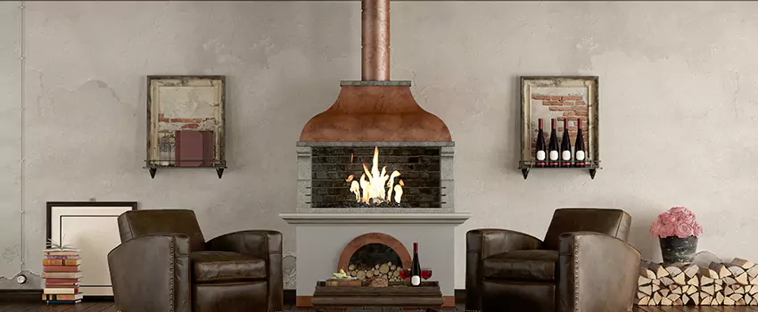 Thelin Hearth Products Providence Pellet Insert Fireplace Installation in Cleburne, TX
