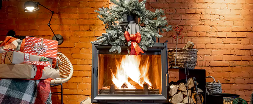 Travis Industries Linear Gas Fireplace Installation in Cleburne, Texas