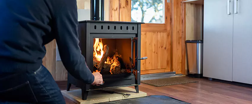 Open Hearth Wood Fireplace Installation in Cleburne, TX