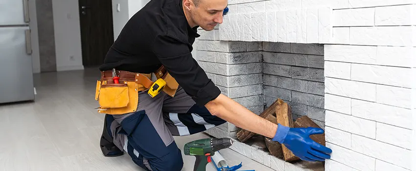 Fireplace Damaged Damper Frame Repair Services in Cleburne, Texas