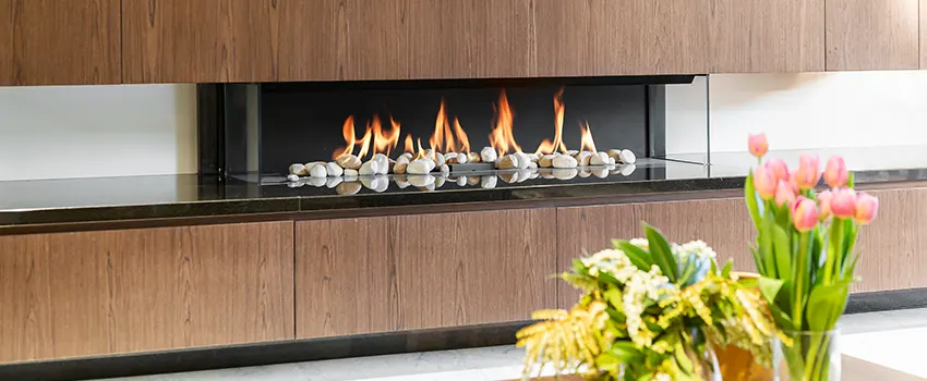 Double-height Fireplace Design Refurbishment in Cleburne, Texas